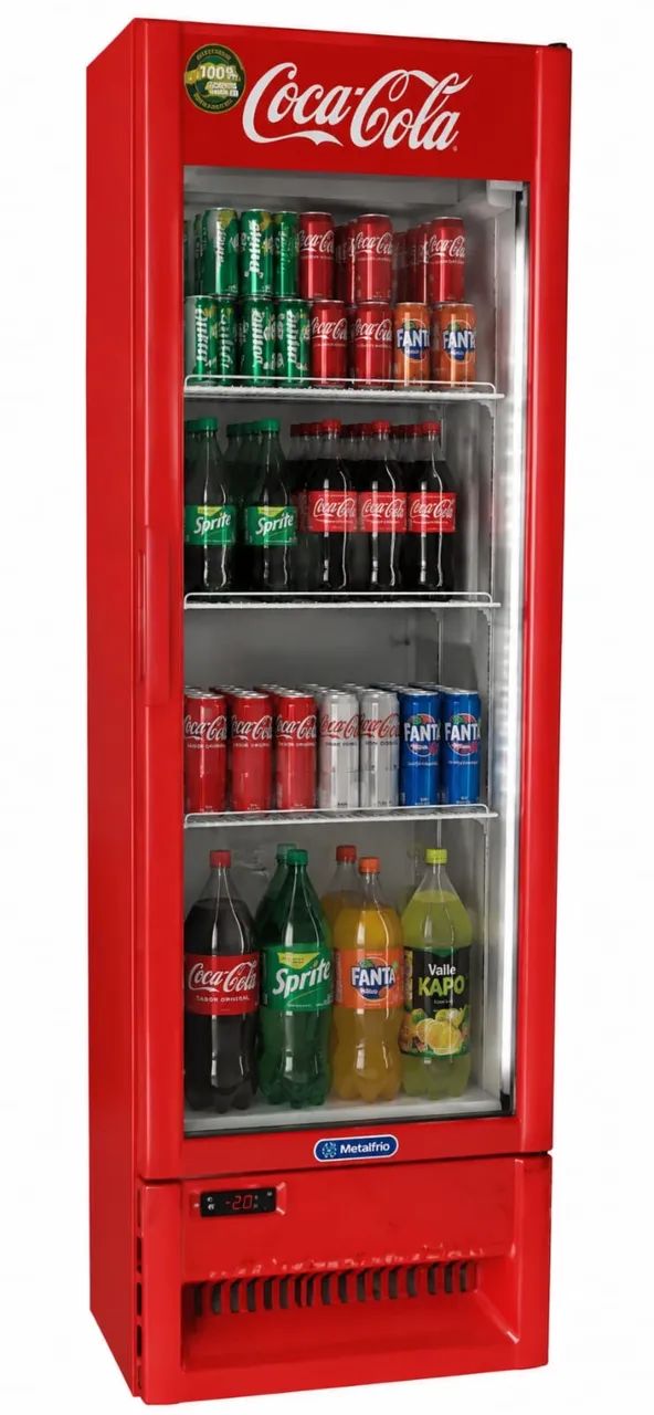 Geladeira expositora coca-cola