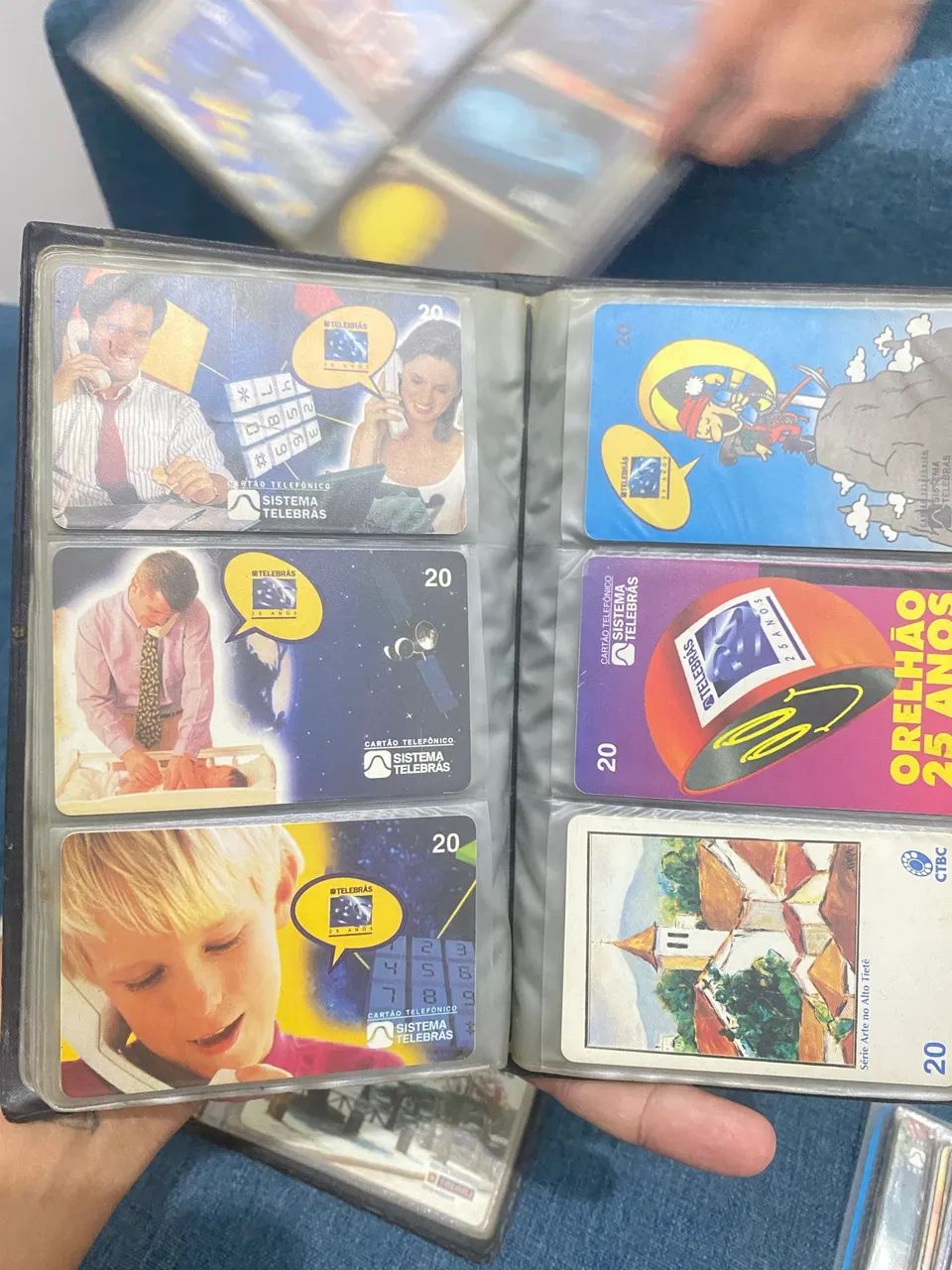 Cartões de Orelhão Antigos - Telerj/Telebrás - Coleção - Foto 2