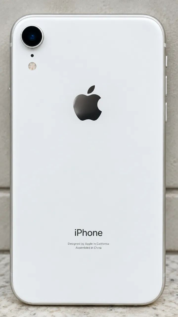 Vendo Iphone xr Branco 64GB usado e em bom estdo