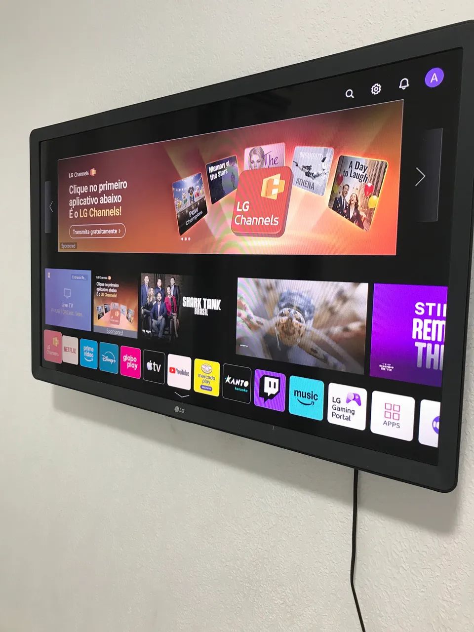 Tv Smart 32 polegadas LG - Foto 2