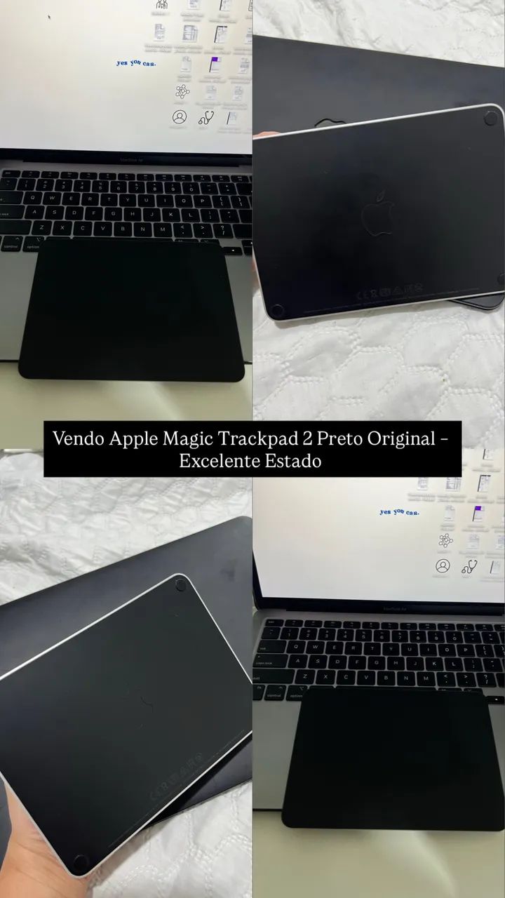 Vendo Apple Magic Trackpad 2 Preto Original - Excelente Estado. - Foto 3