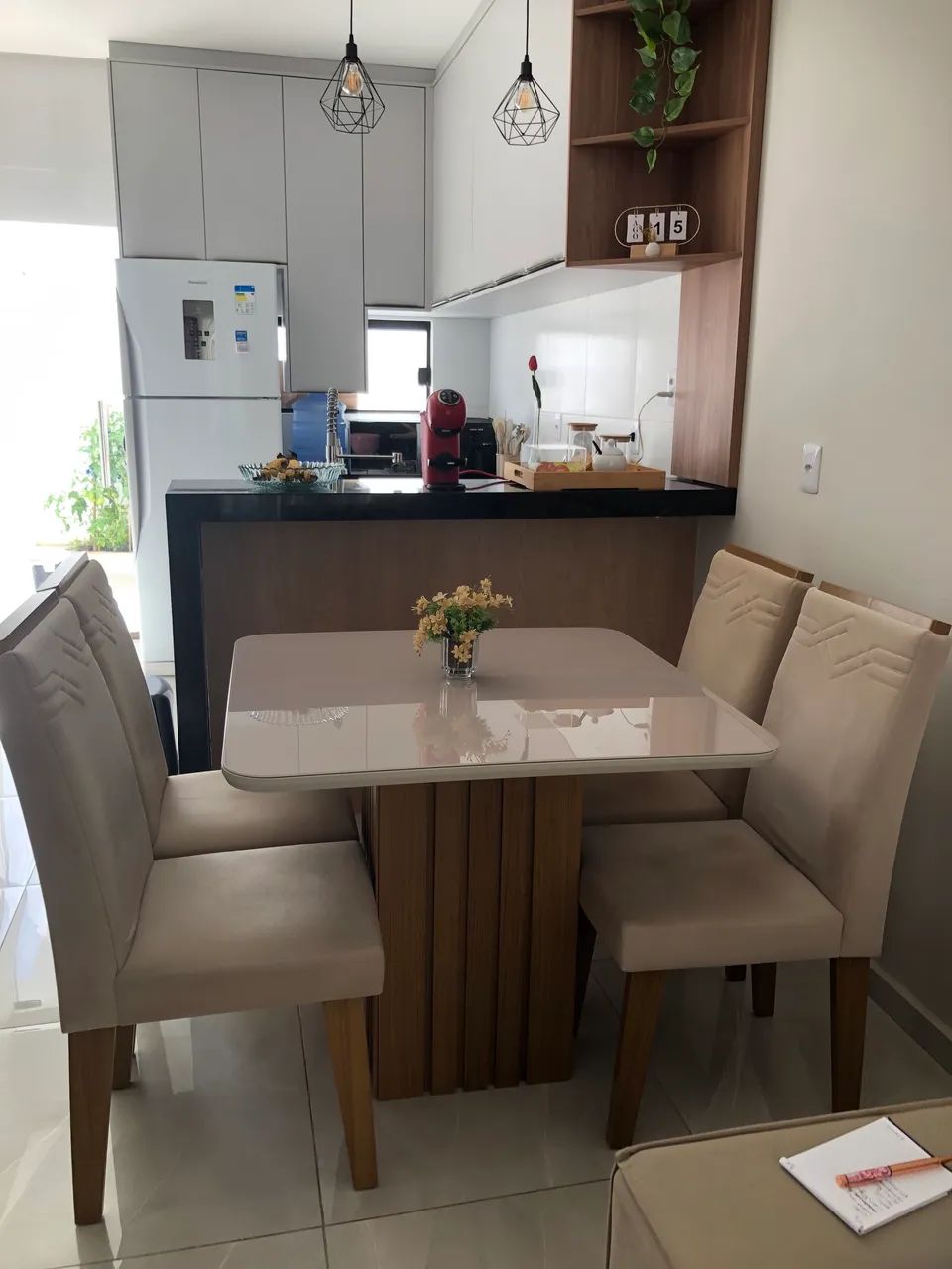 Mesa de jantar 4 cadeiras (Arapiraca) - Foto 2
