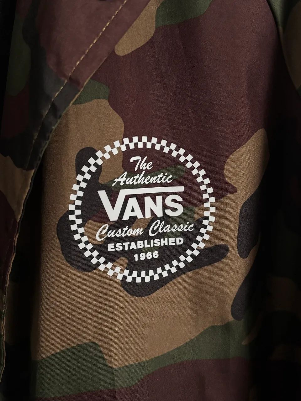 Jaqueta Camuflada Vans Original M - Foto 2