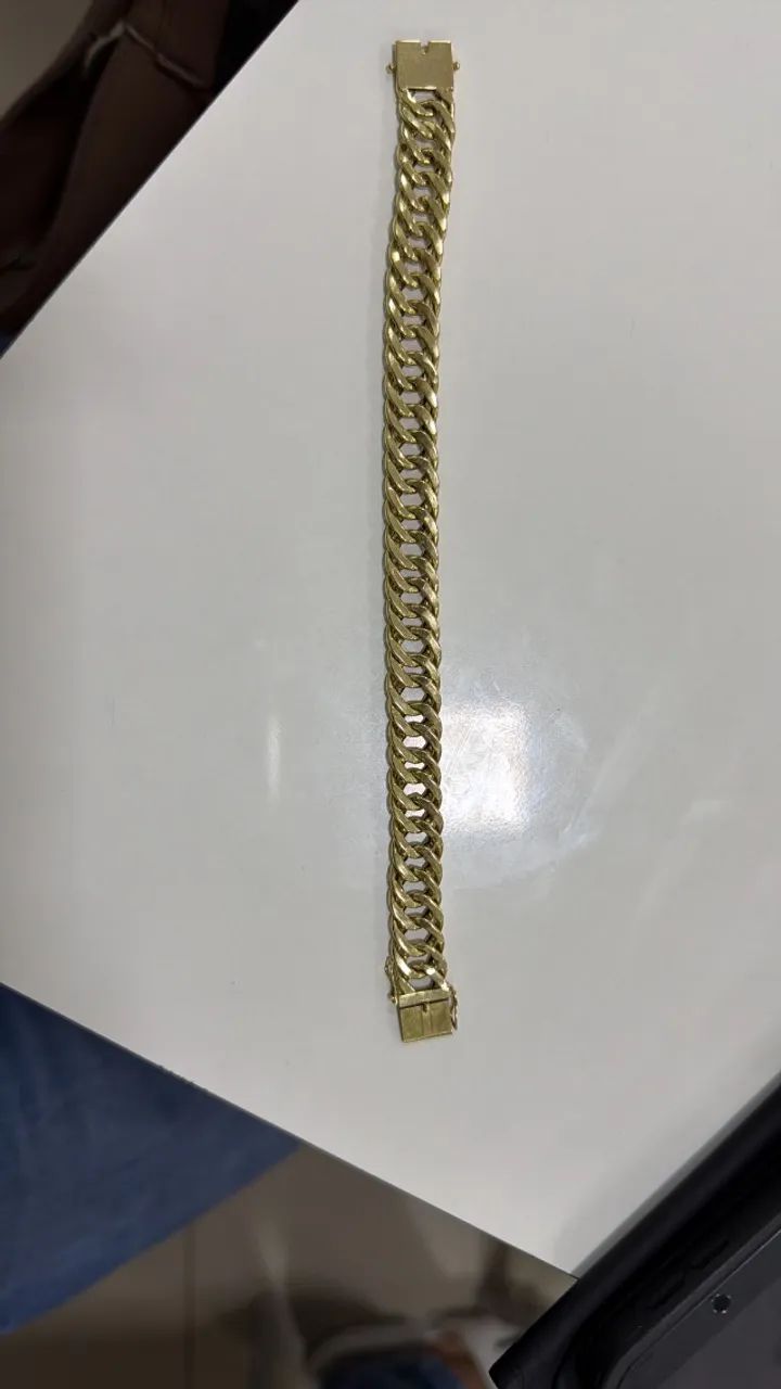 Pulseira de ouro18K - Foto 3