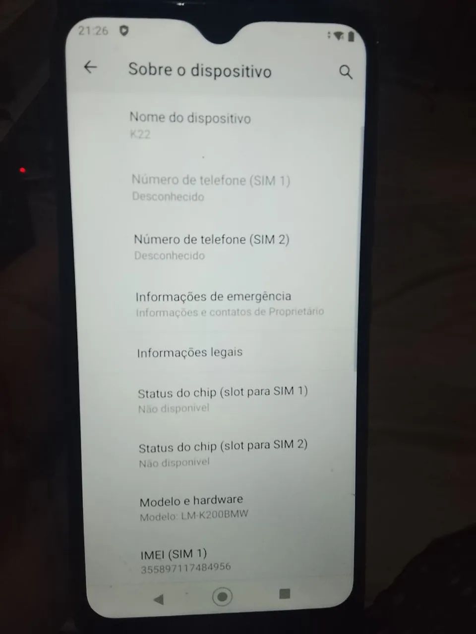 Lg k22 celular - Foto 2