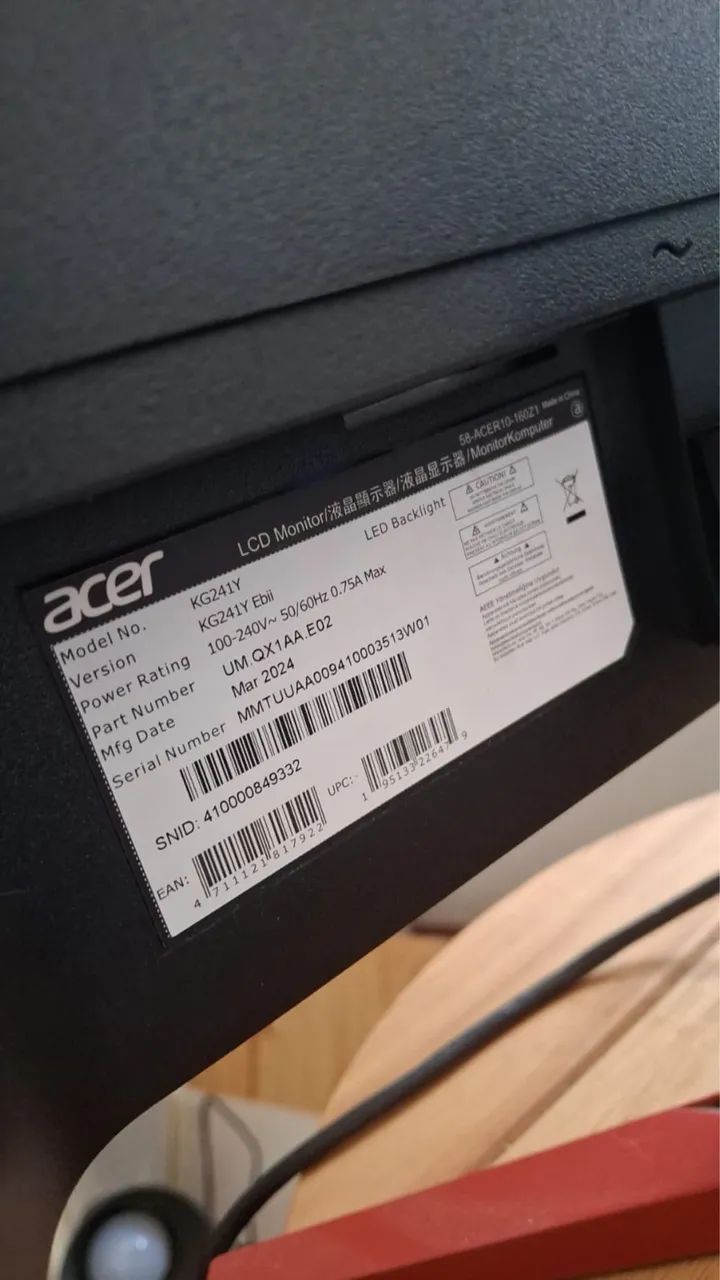 Monitor gamer 