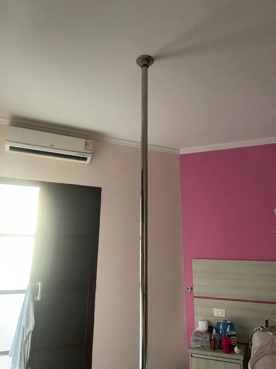 Barra de Pole Dance Giratória/Fixa