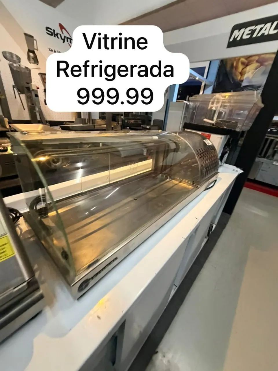Vitrine refrigerada