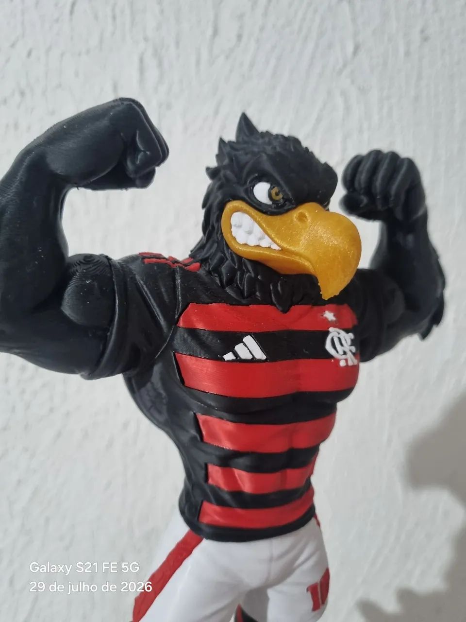 Boneco flamengo 28 cm 