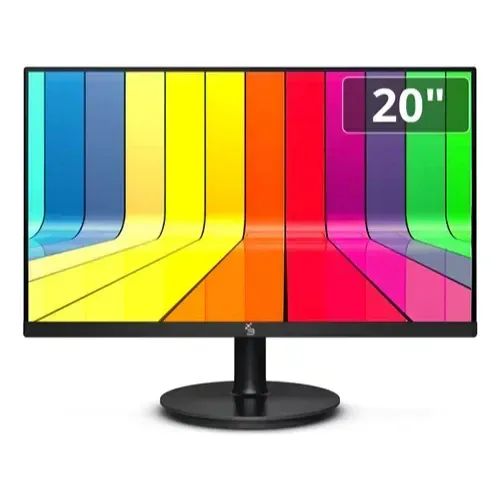 Monitor LED 20 Polegadas 3Green Tela Widescreen HD Conexão HDMI VGA Design Slim
