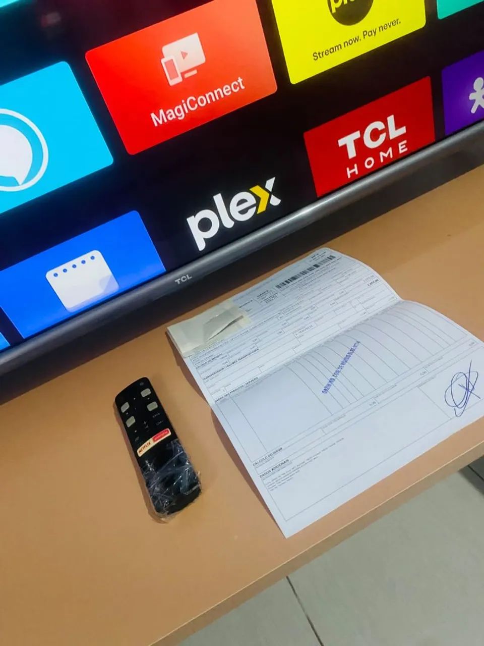 Tv smart Tcl 50 com nota - Foto 4