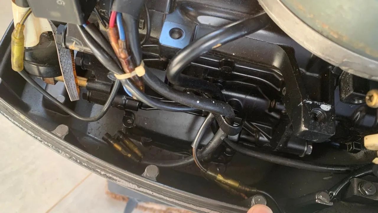 Vende-se motor popa 18jp - Foto 5
