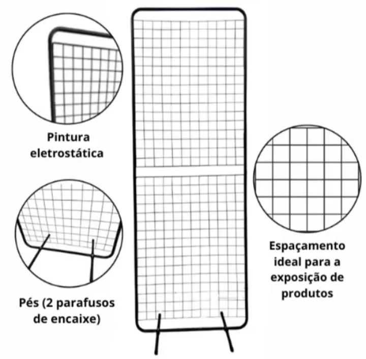 Biombo expositor 