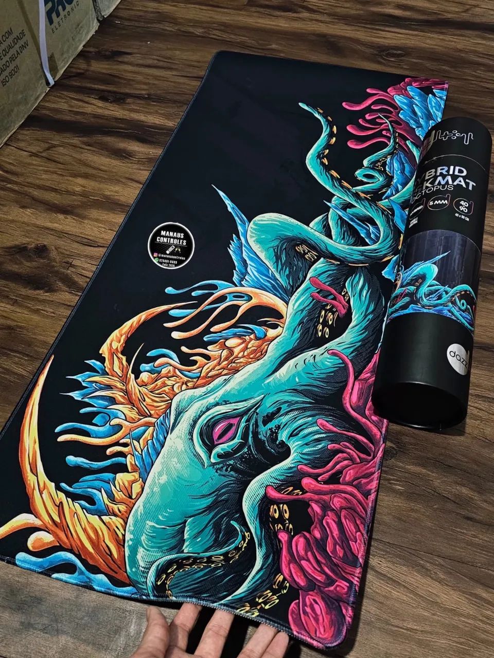 MousePad Extra Grande 40cm X 90cm Anti Derrapante ( Promoção