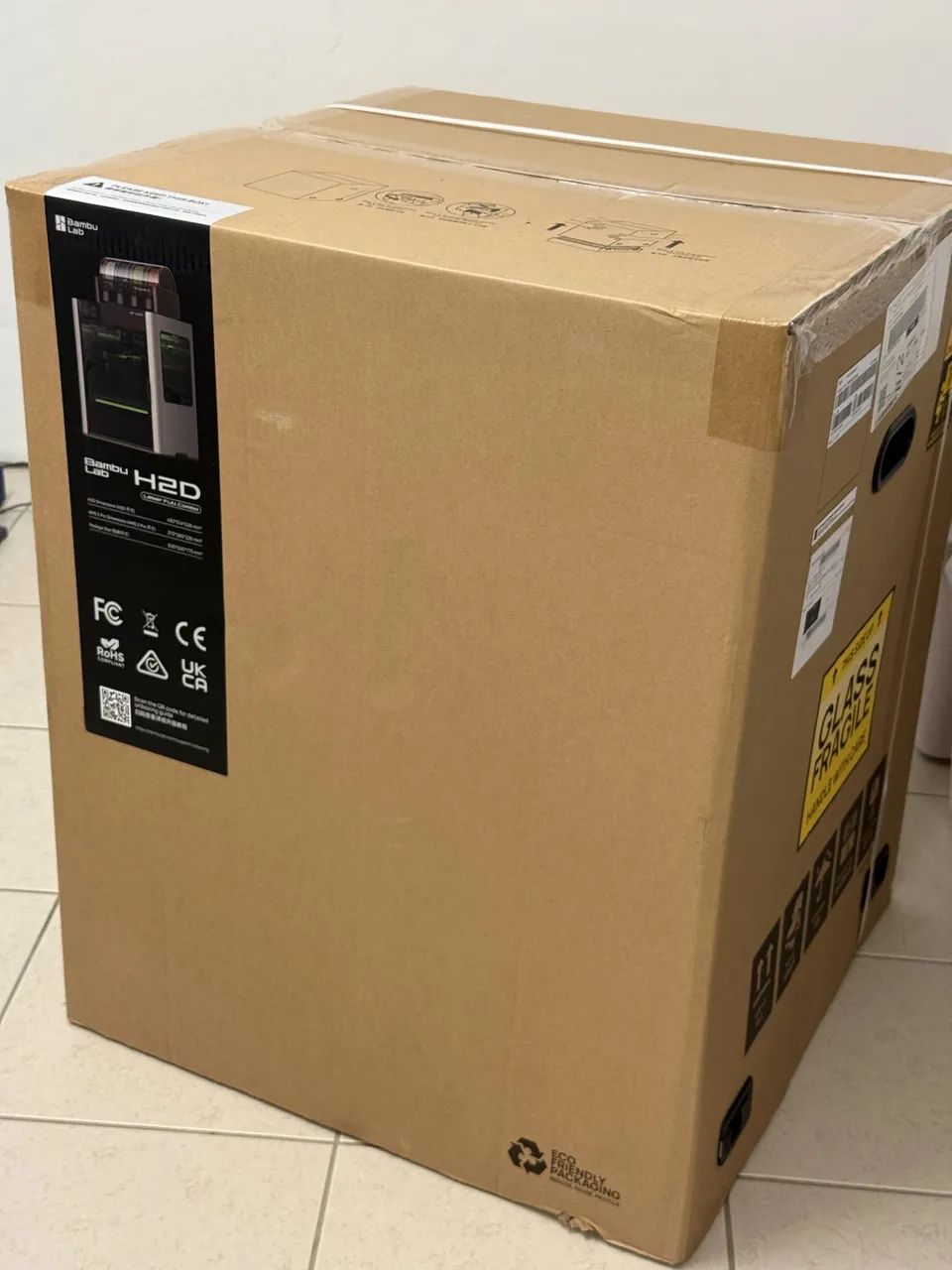 Bambu Lab H2D Combo AMS 1000mm/s Multicolor Nova na Caixa - Foto 2