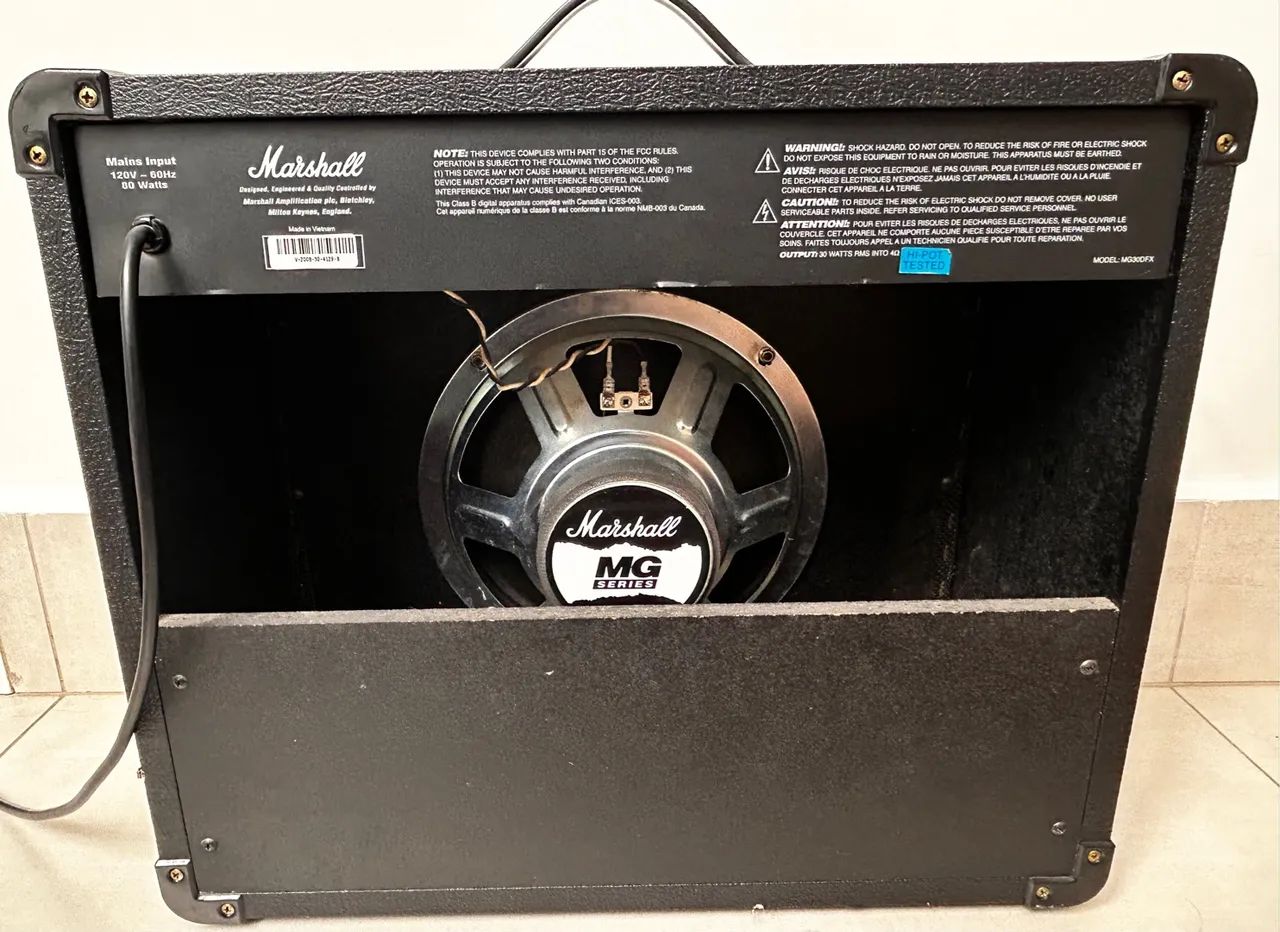 Amplificador Marshall 30DFX - Foto 3