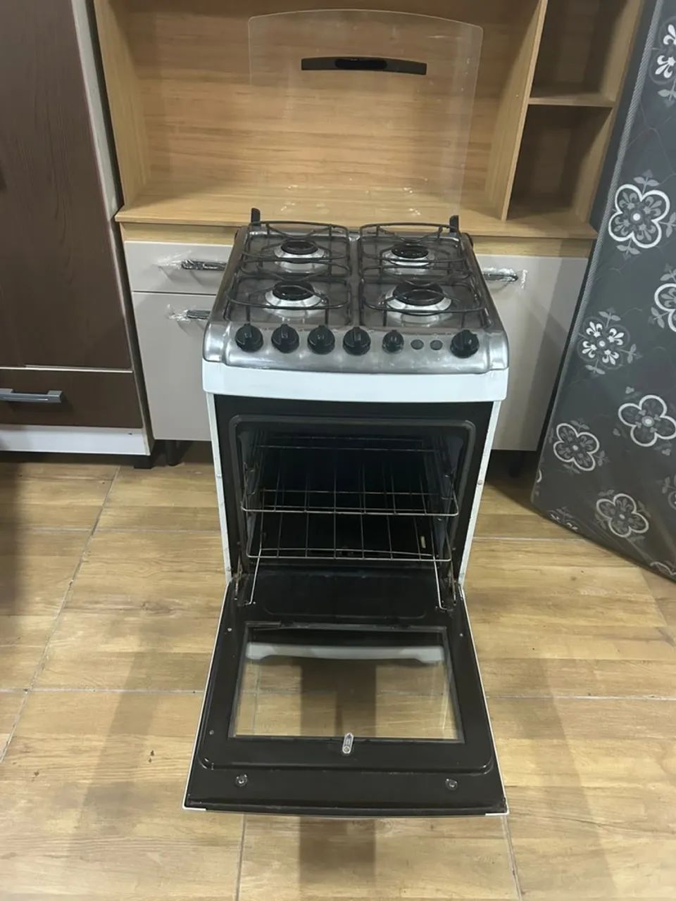 Fogão Brastemp 4 bocas branco funcionando perfeitamente  - Foto 3