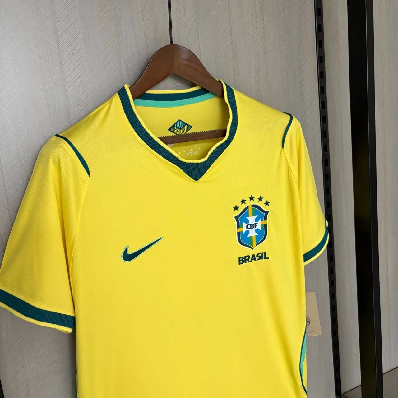 CAMISA DO BRASIL VERSÃO TORCEDOR PREMIUM - Foto 5