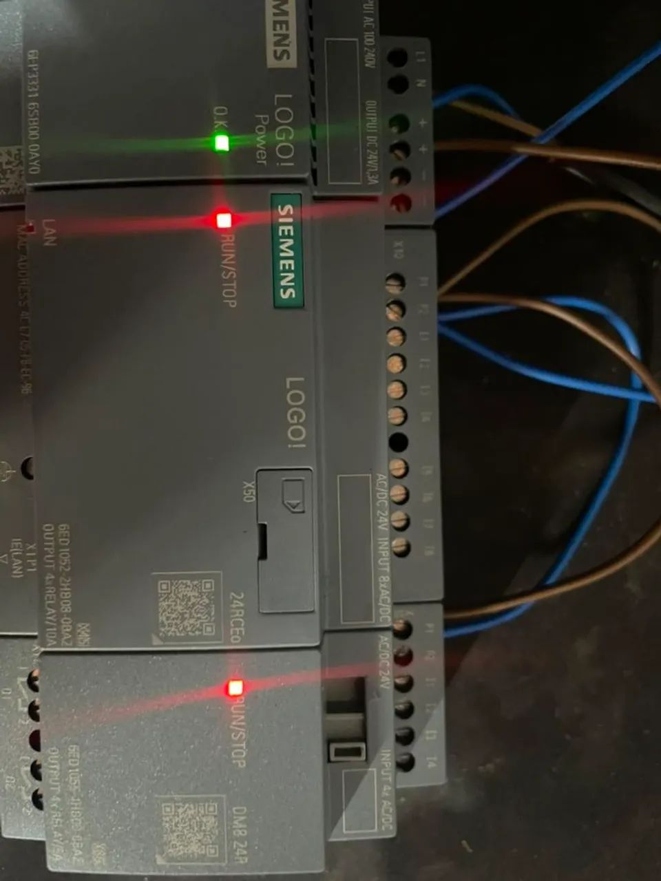 Kit Automação Siemens LOGO! - CLP + Módulo de Expansão + Fonte
