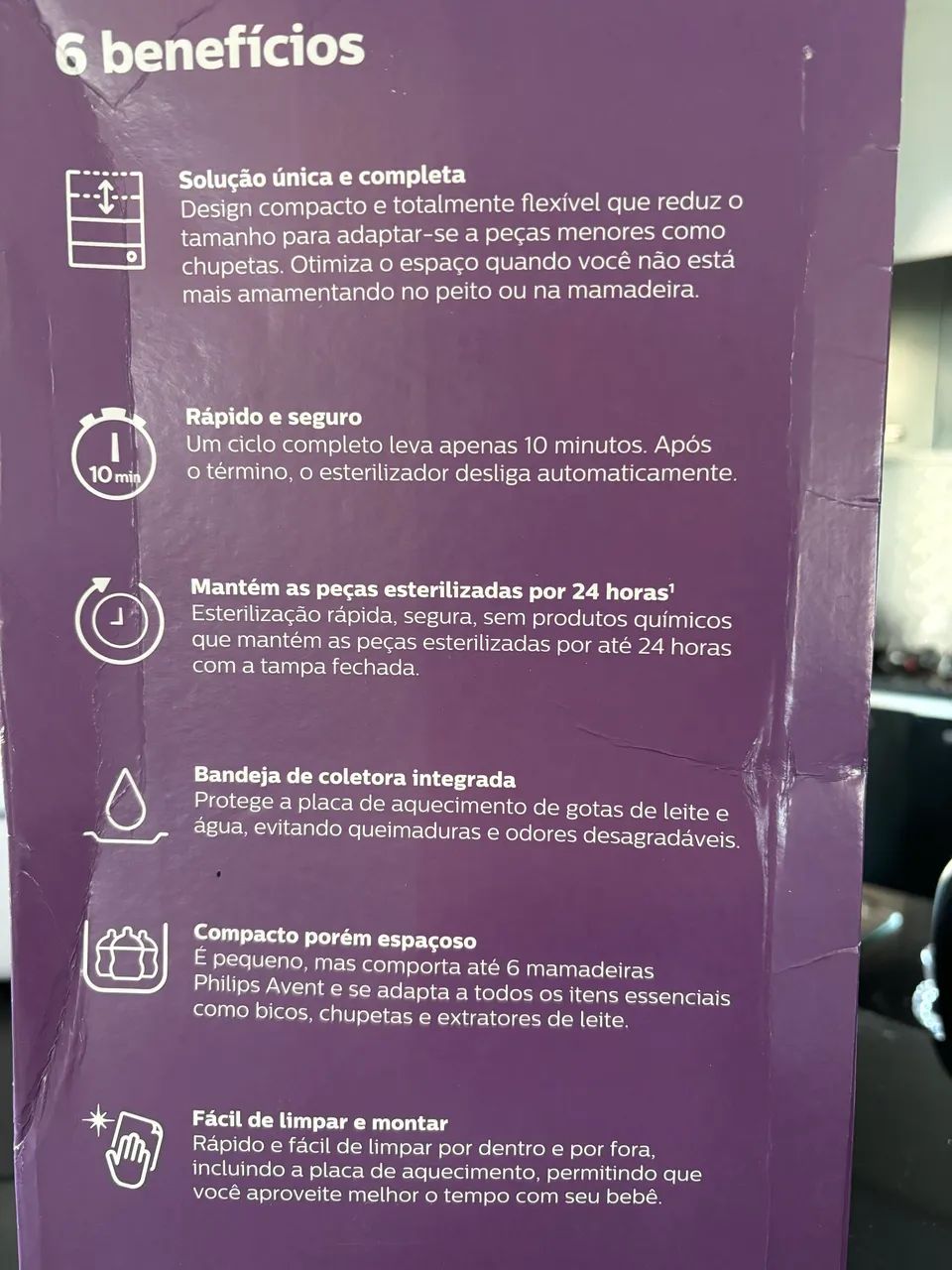 Esterilizador de Mamadeira Philips Avent - Foto 4