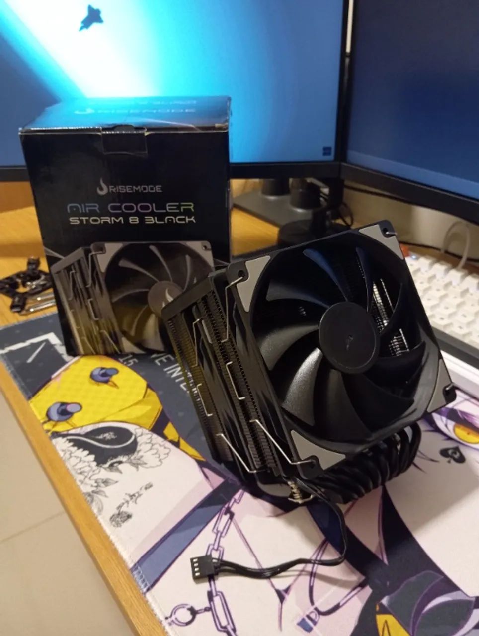 Processador Intel Core i7-7700 + Cooler Rise Mode Storm 8 Black - Foto 2
