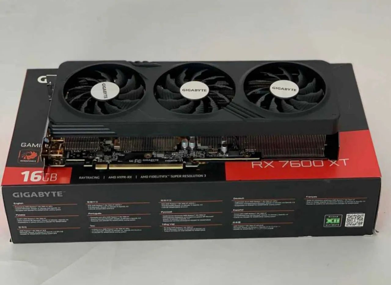Placa de Vídeo RX 7600 XT 16GB GDDR6 - Foto 4