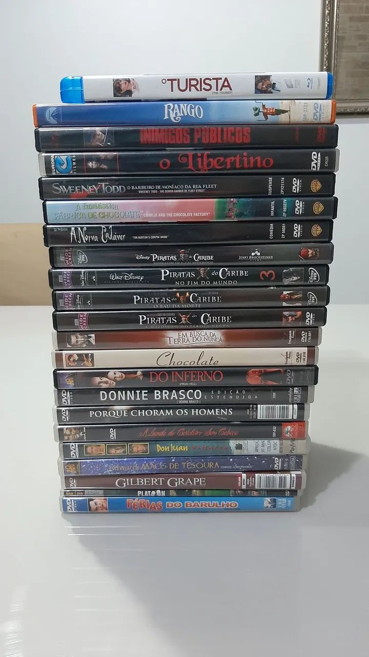 Coleção DVDs Johnny Depp (23 filmes) - Foto 2