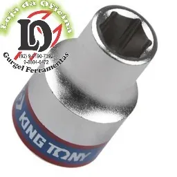 Soquete Sextavado 18mm - 1/2 - King Tony-KT433518M - Peças para