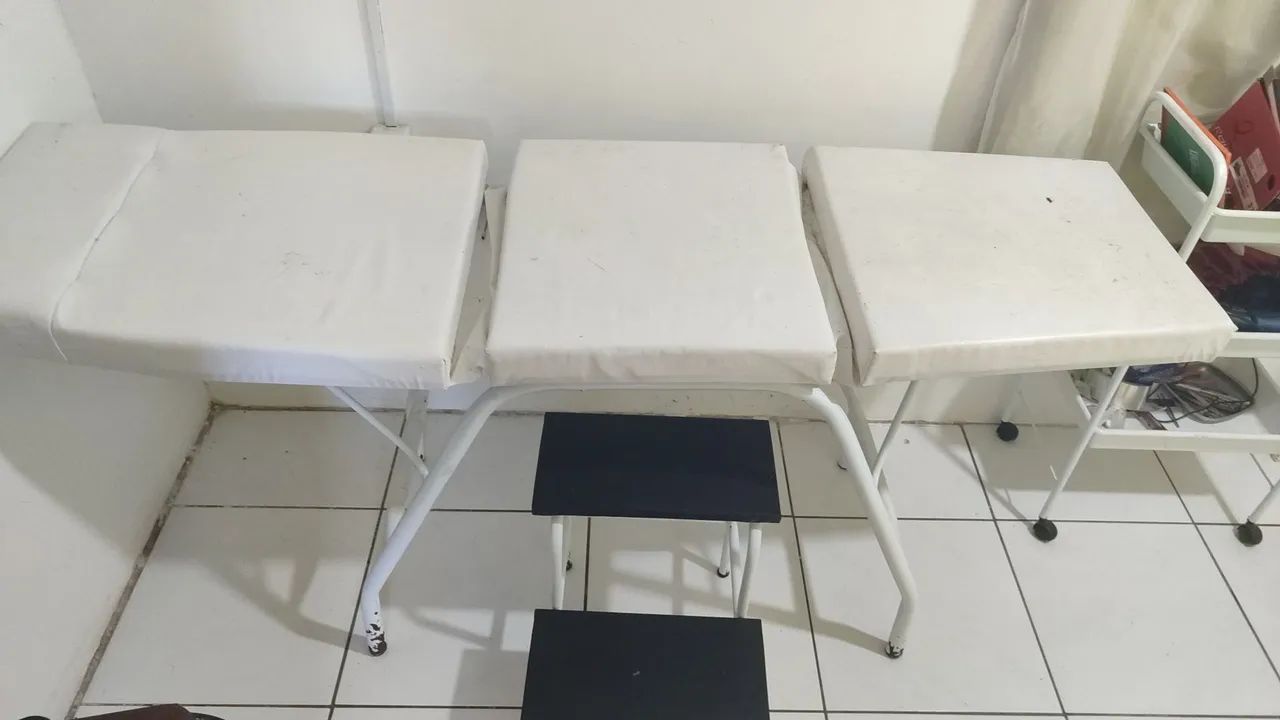 Jogo de maca branco em bom estado! - Foto 2