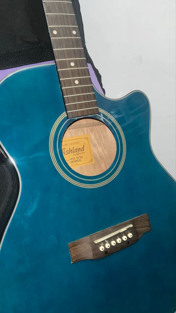 Violão Eletroacústico Ashland by Crafter AFCE-10 + Capa - Foto 3