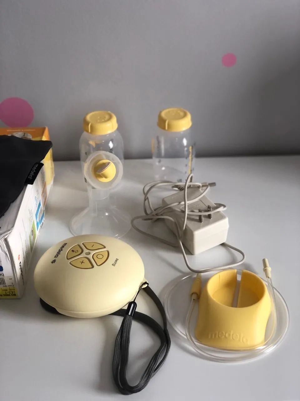 Extrator Bomba de Tirar Leite Elétrico Swing Medela