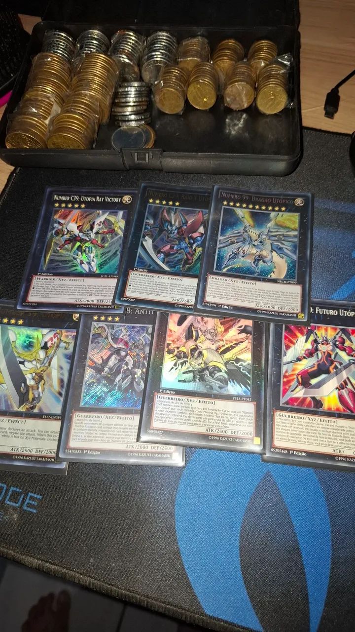 Evolução XYZ! Cartas de Yu-gi-oh!