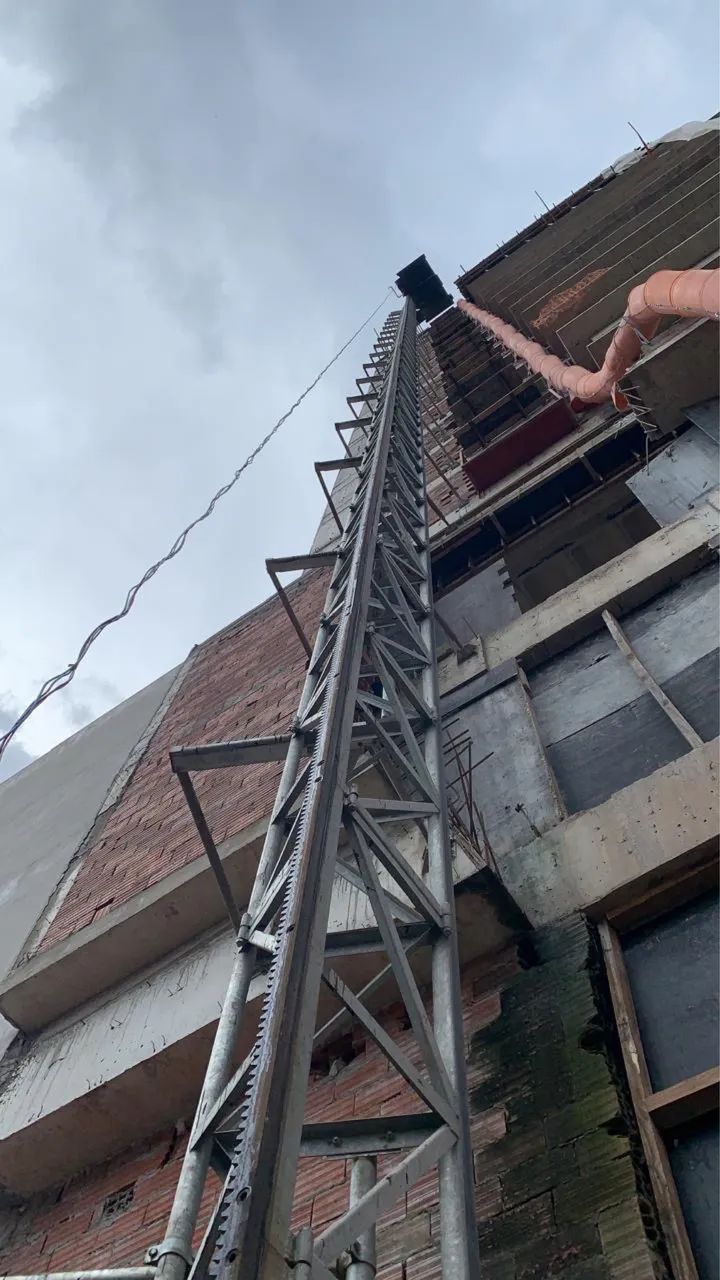Elevadores cremalheira e gruas disponíveis para venda e locação  - Foto 2