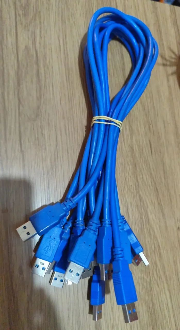 Cabo USB macho para USB macho  - Foto 2