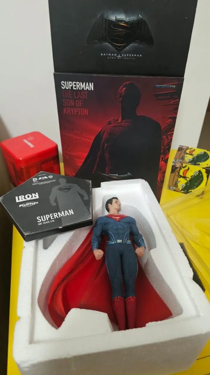 Estátua Superman: Batman Vs Superman 1/10 Iron Studios - Foto 3