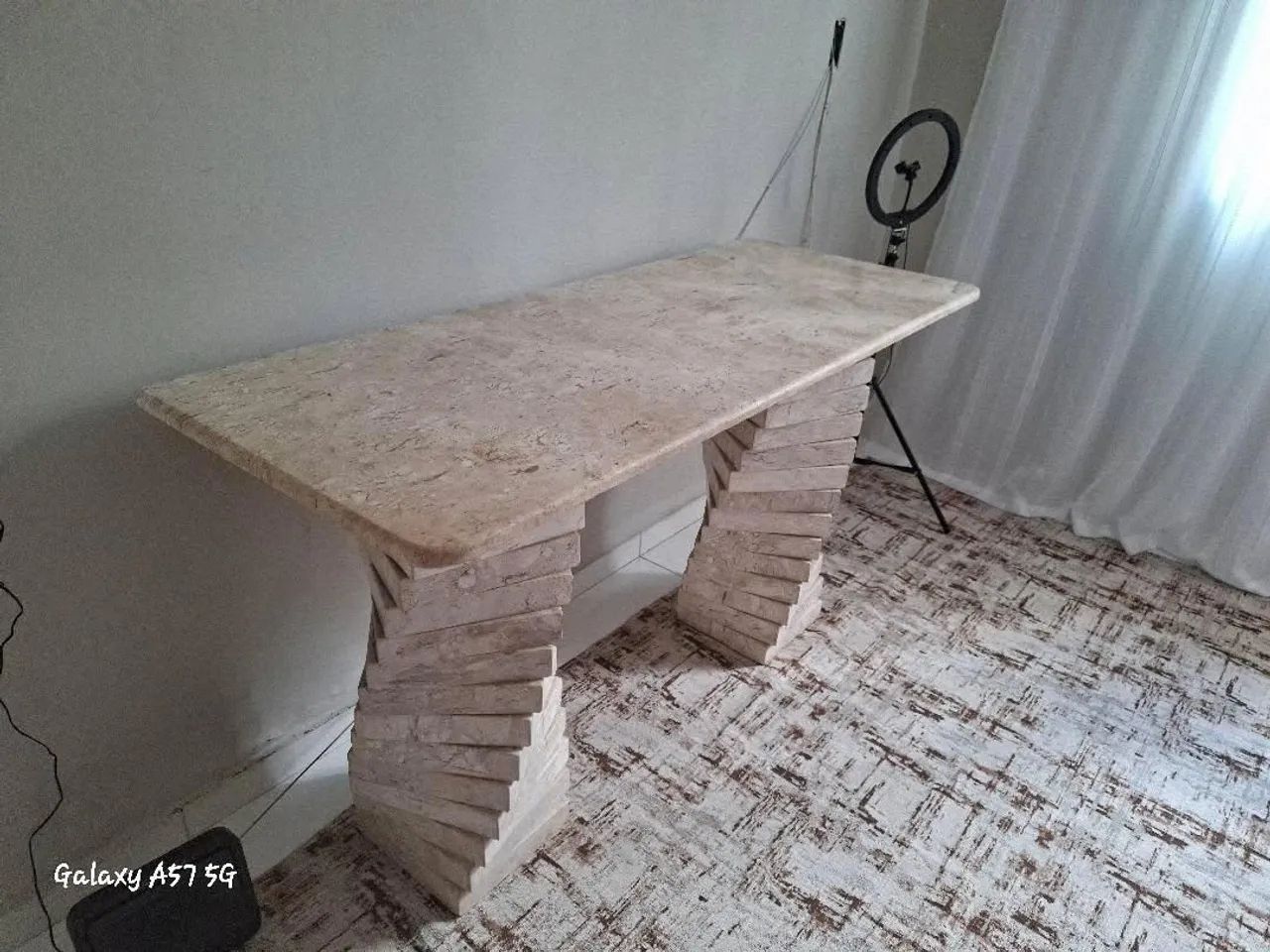Mesa puro mármore  - Foto 2