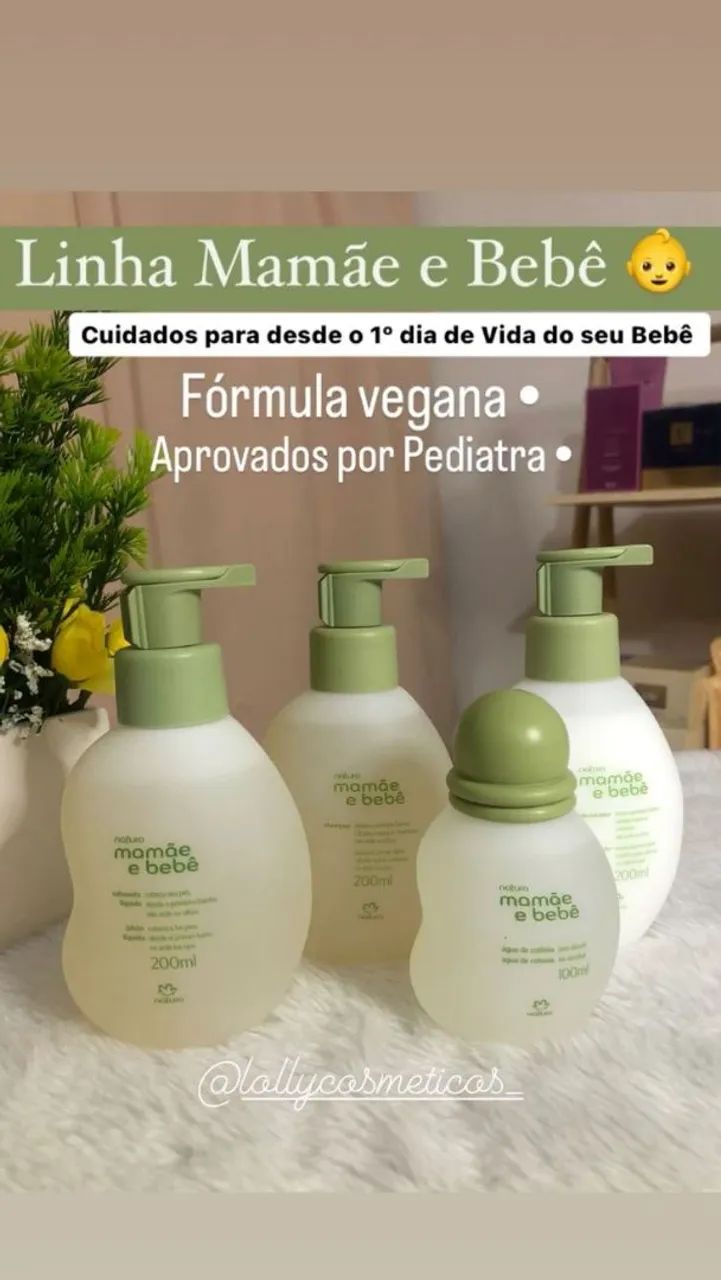 KIT MAMÃE E BEBÊ NATURA 
