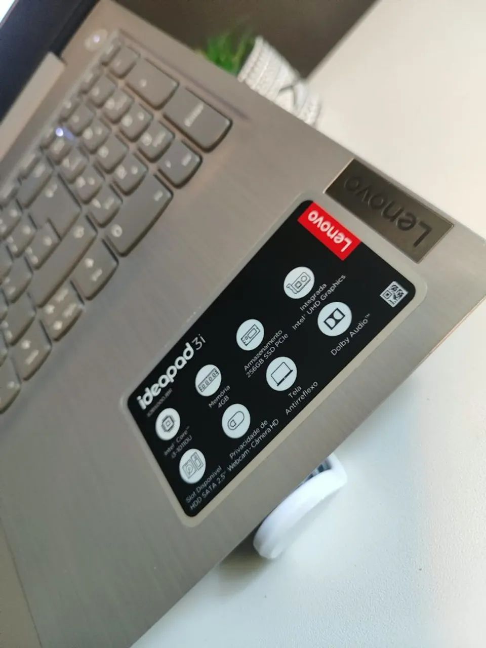 NOTEBOOK LENOVO I3-10TH NO PRECINHO! - Foto 3