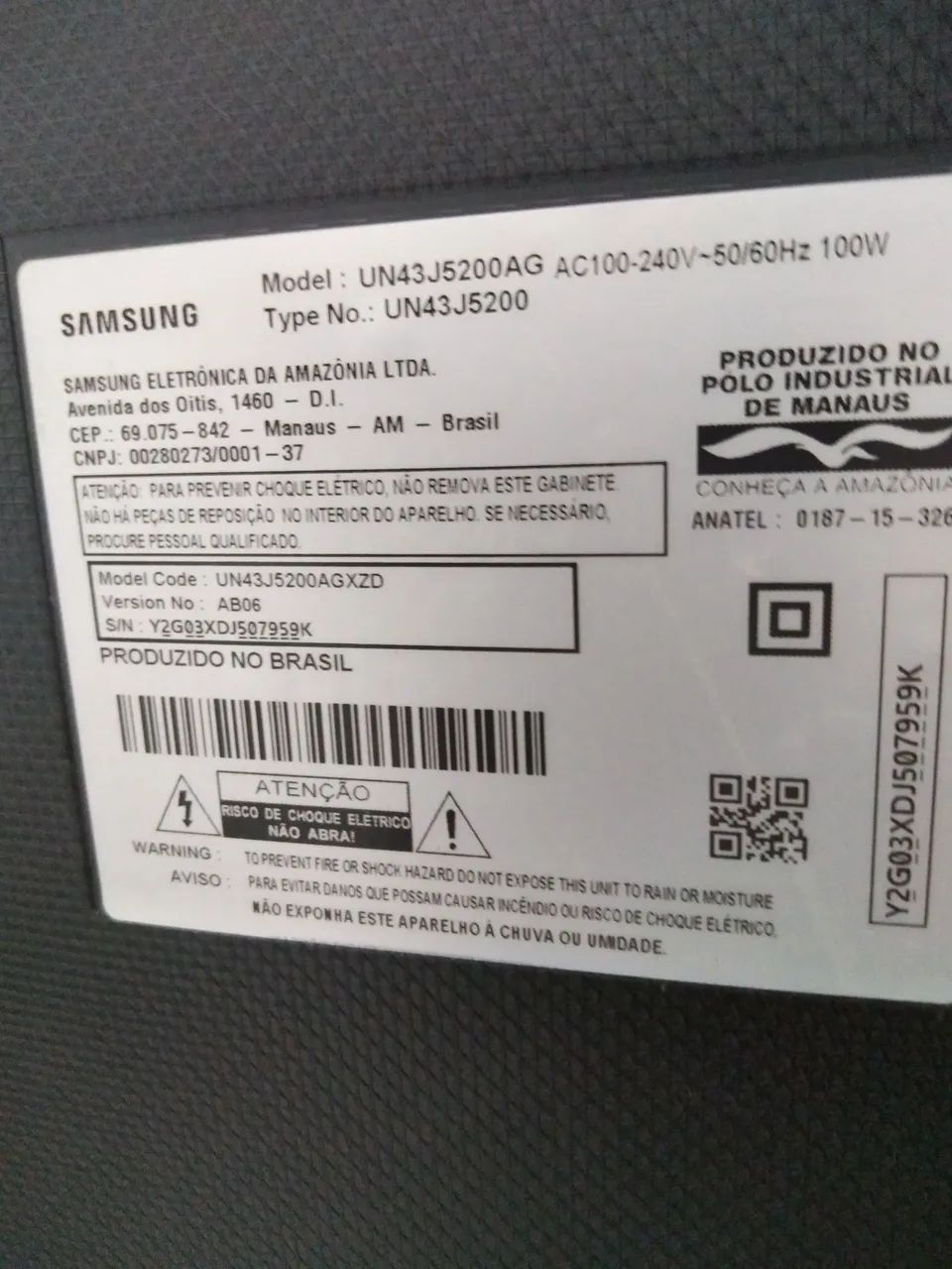 TV SAMSUNG 43