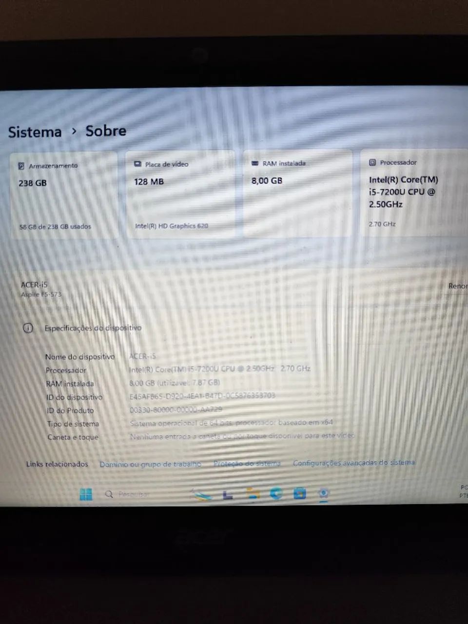 Notebook Acer Aspire F5-573 - Foto 4