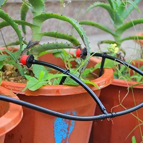 Sistema de Irrigação Automatizado com Timer para Plantas Hortas Jardins kit Completo - Foto 5