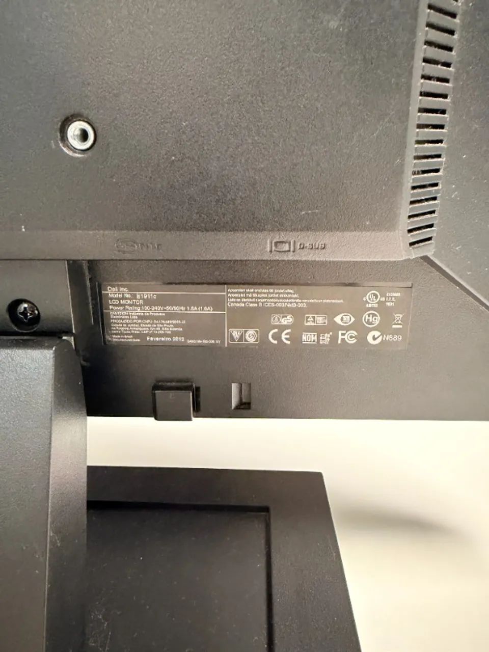 Monitor Dell E1911C - Foto 3