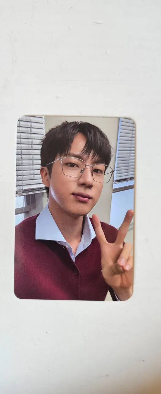 BTS] Love Yourself | Album version L | Photocard oficial - Jin