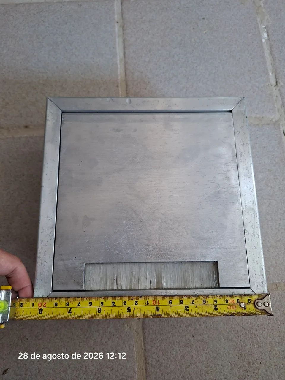Caixa de piso elevado dupla em alumínio  - Foto 4
