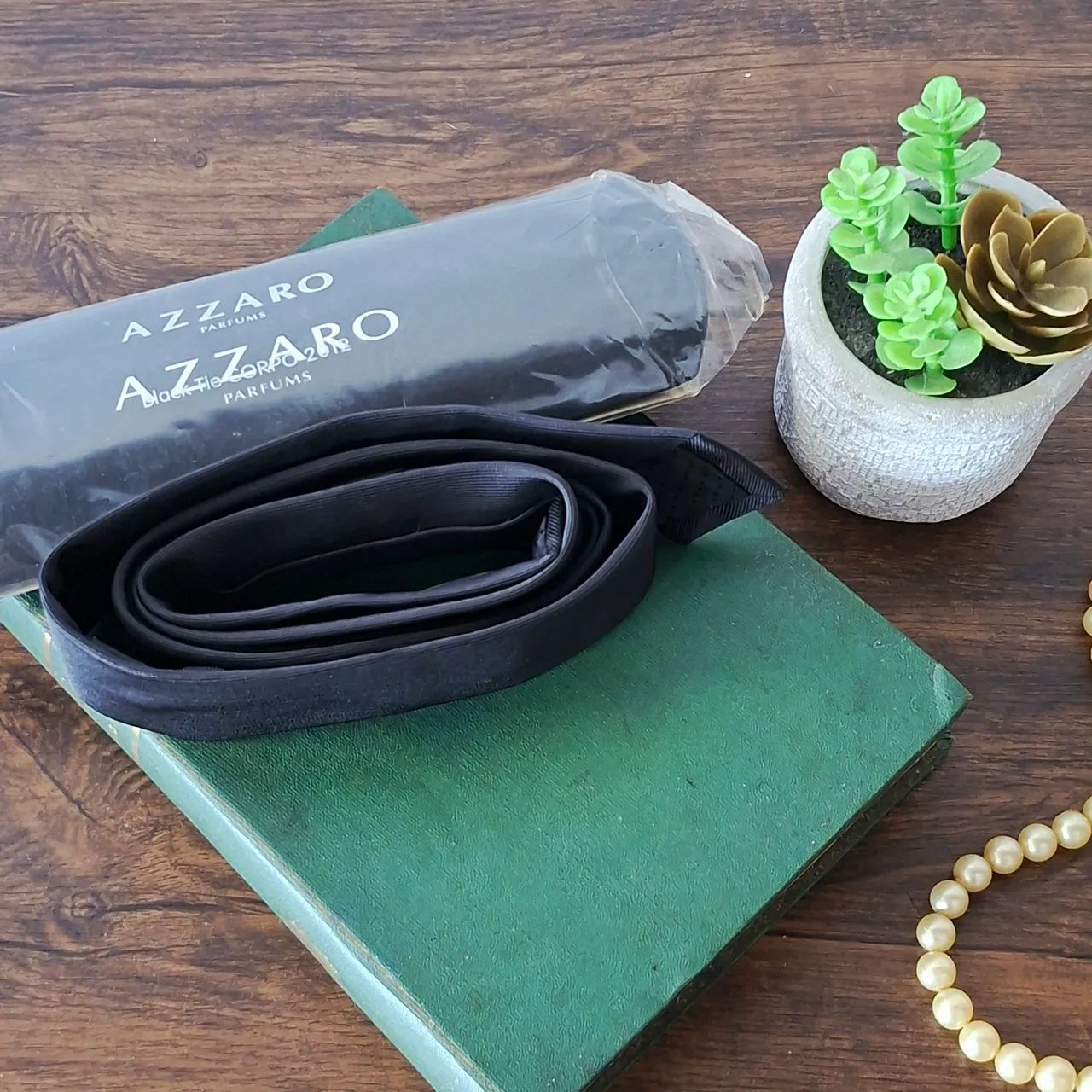 Gravata AZARRO Black Tie Slim com Case - Foto 4