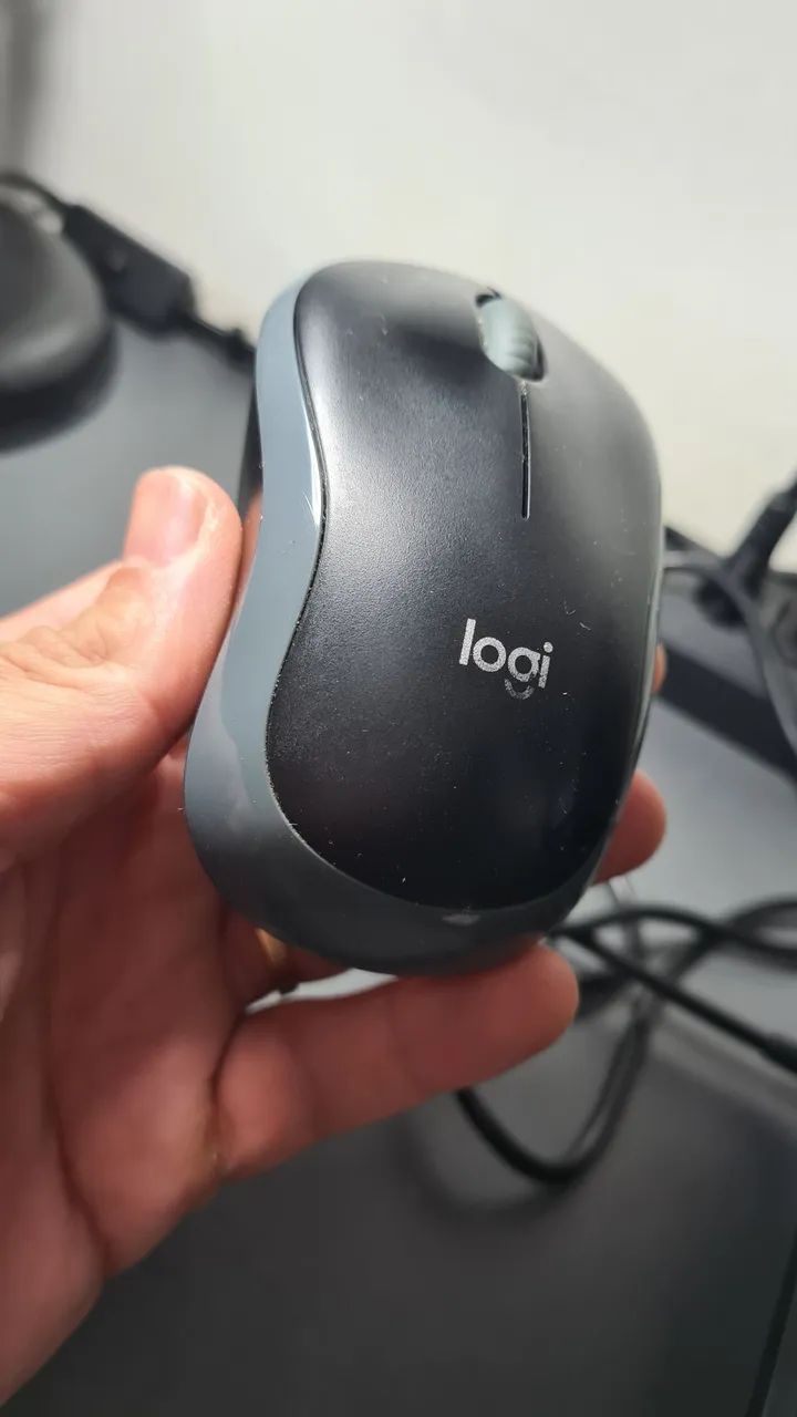 Combo teclado e mouse sem fio Logitech MK270  - Foto 2
