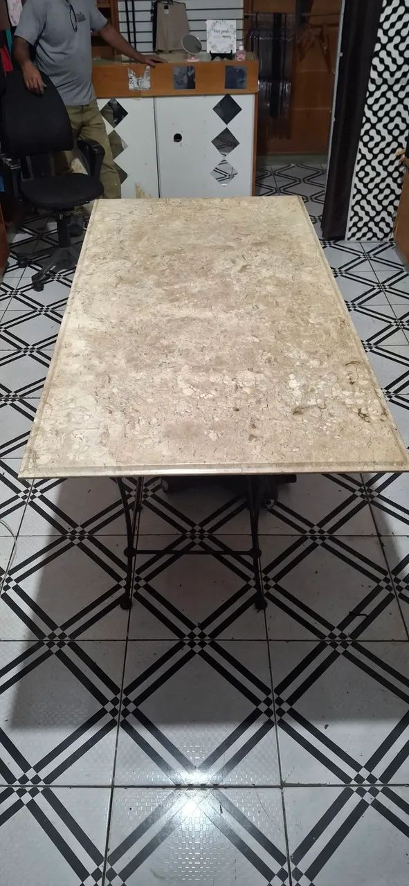 Mesa de mármore   aceito proposta 