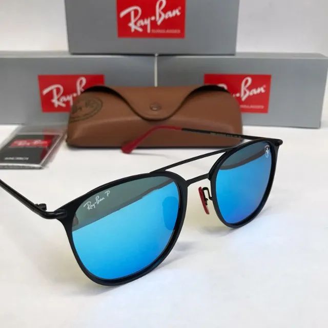 óculos de sol ray ban rb3601 azul  - Foto 3