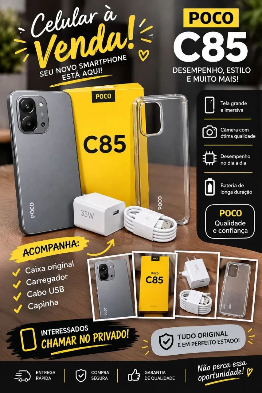 Celular Poco C85