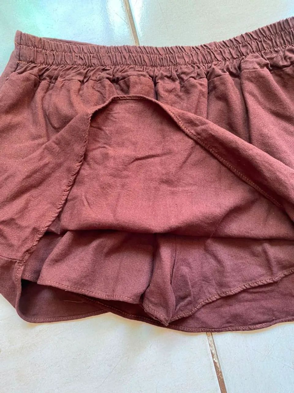 Short saia M desapego perfeito seminovo  - Foto 2
